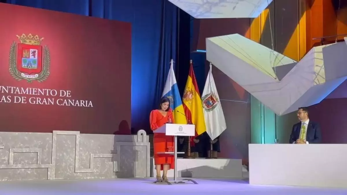 Carolina Darias apela a una ciudad abierta al mundo que aspira a ser Capital Europea de la Cultura 2031