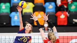 Raquel Montoro y Germán Quintero destacan con España en voleibol