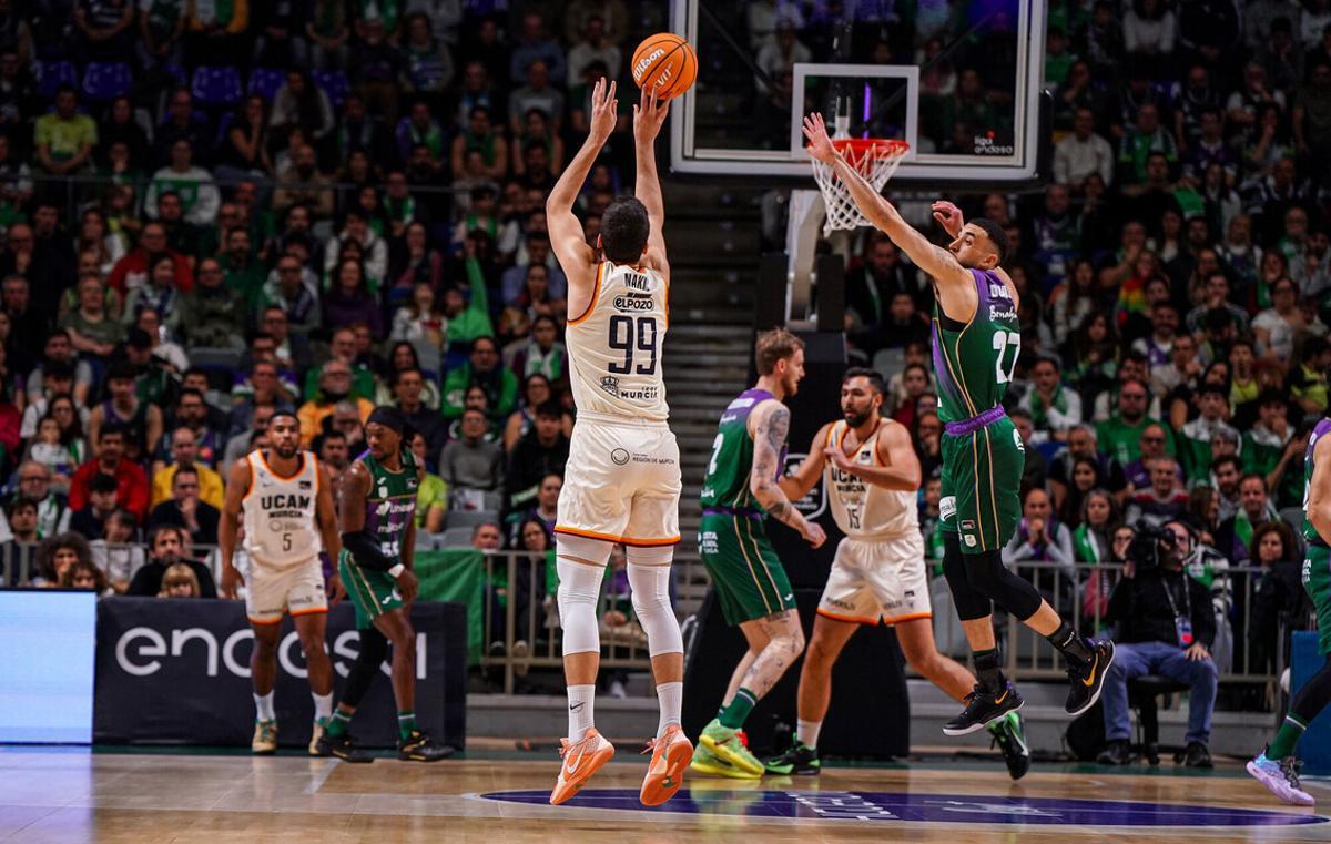 Unicaja - UCAM Murcia, en el Palacio Martín Carpena Unicaja - UCAM Murcia, en el Palacio Martín Carpena