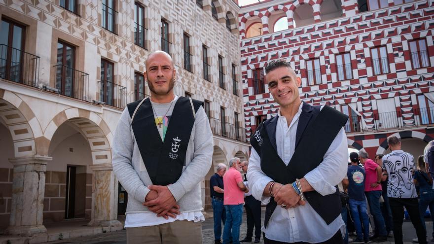 Marc y Alberto, campaneros y miembros de la Gran Orden.