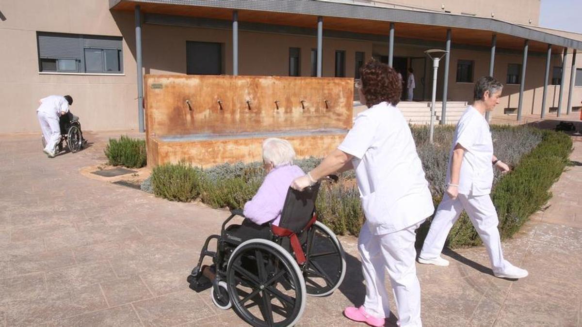Foto de achivo de una residencia de mayores