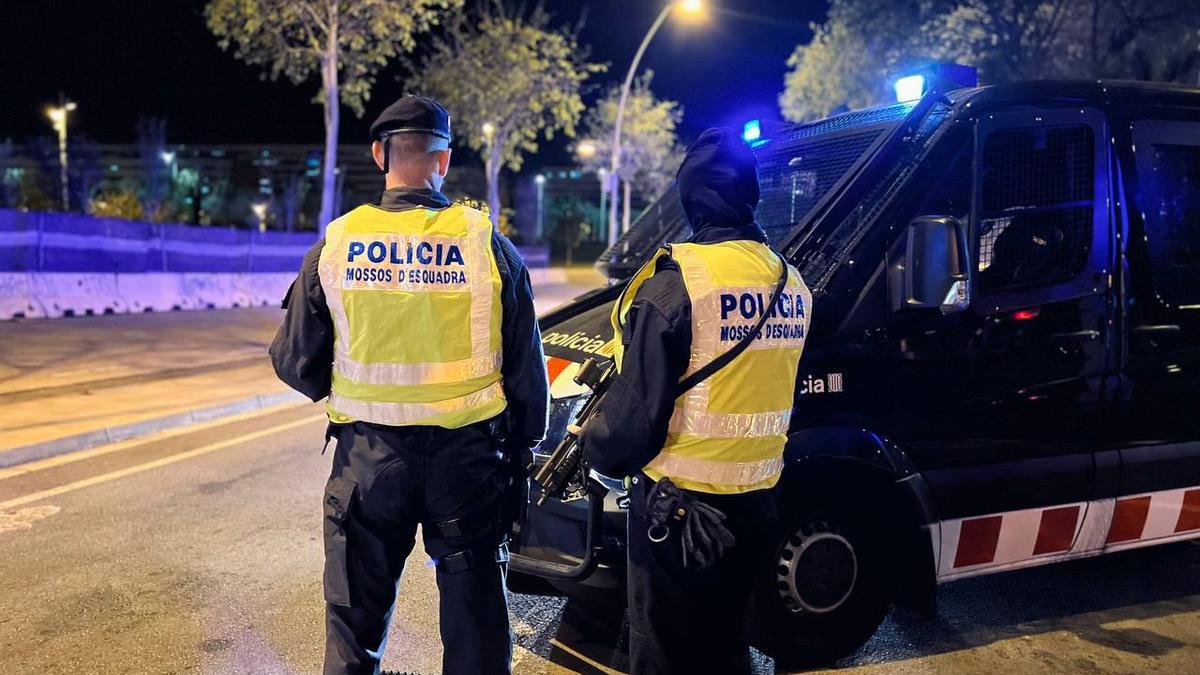 Dispositivo de orden público de Mossos