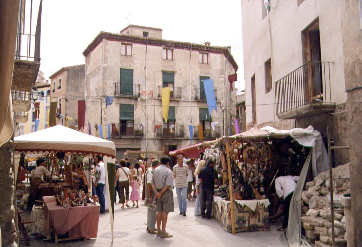 Feria medieval de Besalú (Girona).