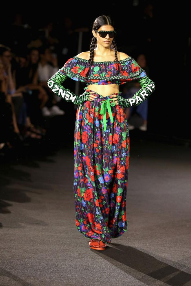 Desfile Kenzo x H&M: volúmenes
