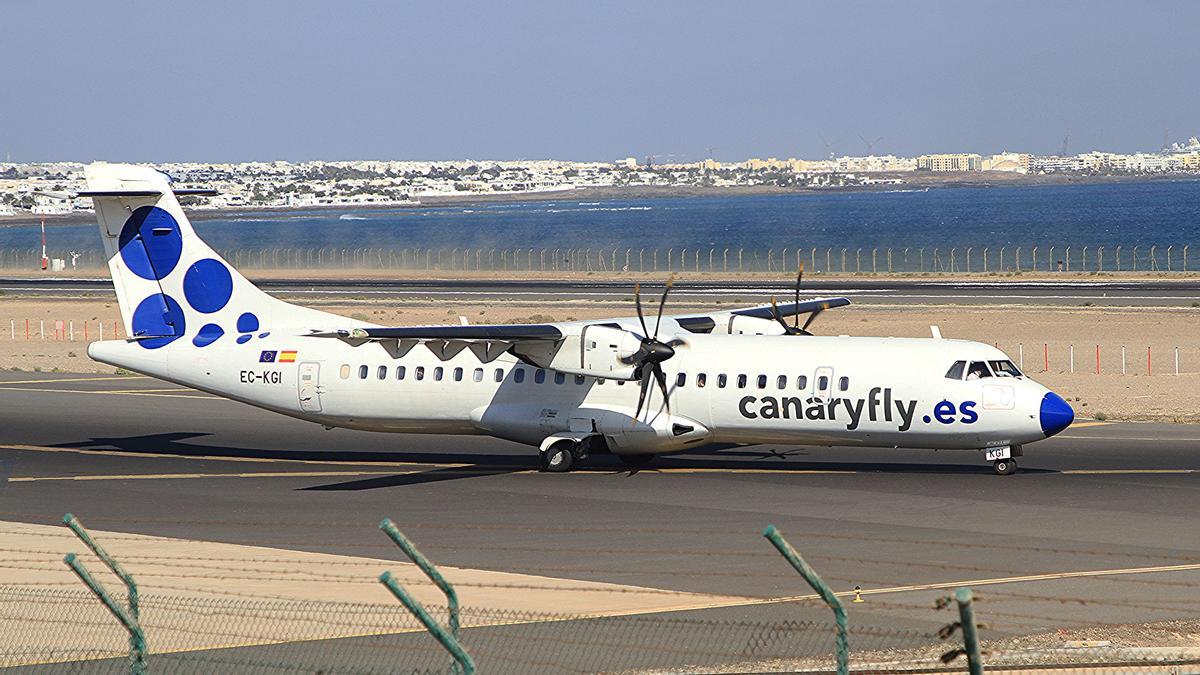 Volcán Canaryfly retoma sus vuelos La Palma desde Tenerife y Gran Canaria
