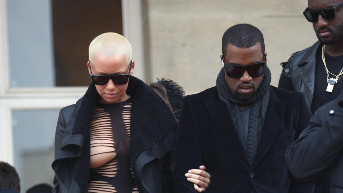 Amber Rose y Kanye West