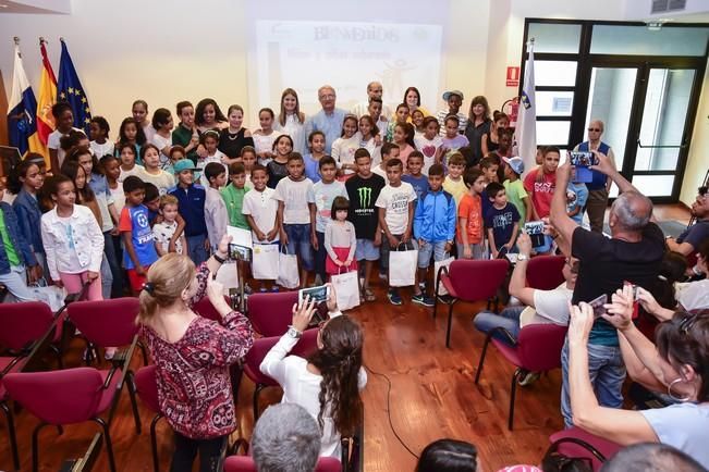 Bienvenida de los niños y niñas saharauis