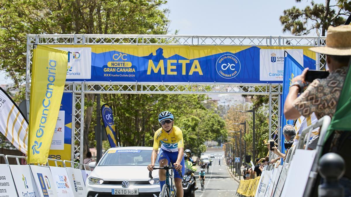 Redondo se lleva la Vuelta Ciclista al Norte de Gran Canaria