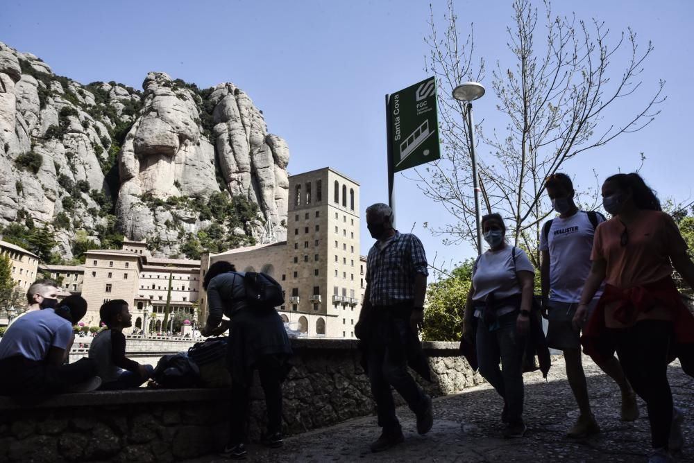 Turisme a Montserrat durant la Setmana Santa