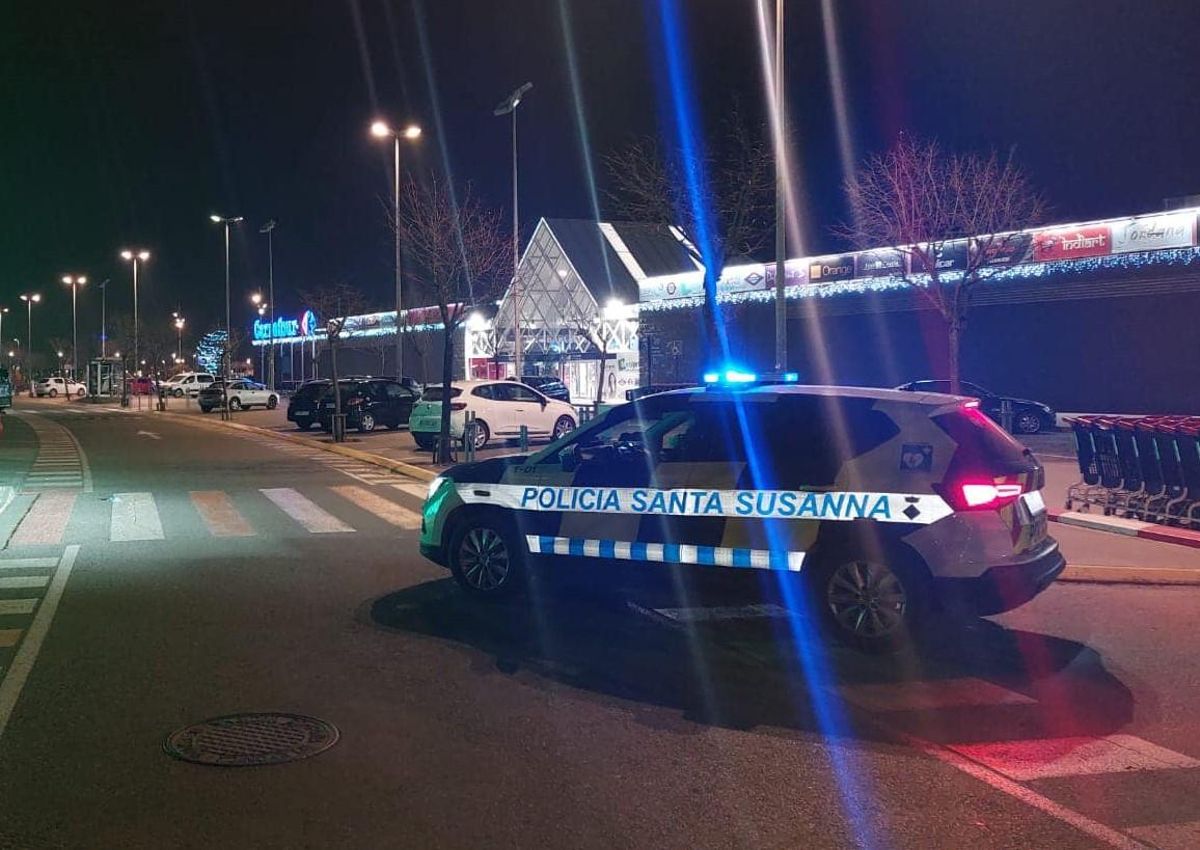 Una patrulla de la policía de Santa Susanna