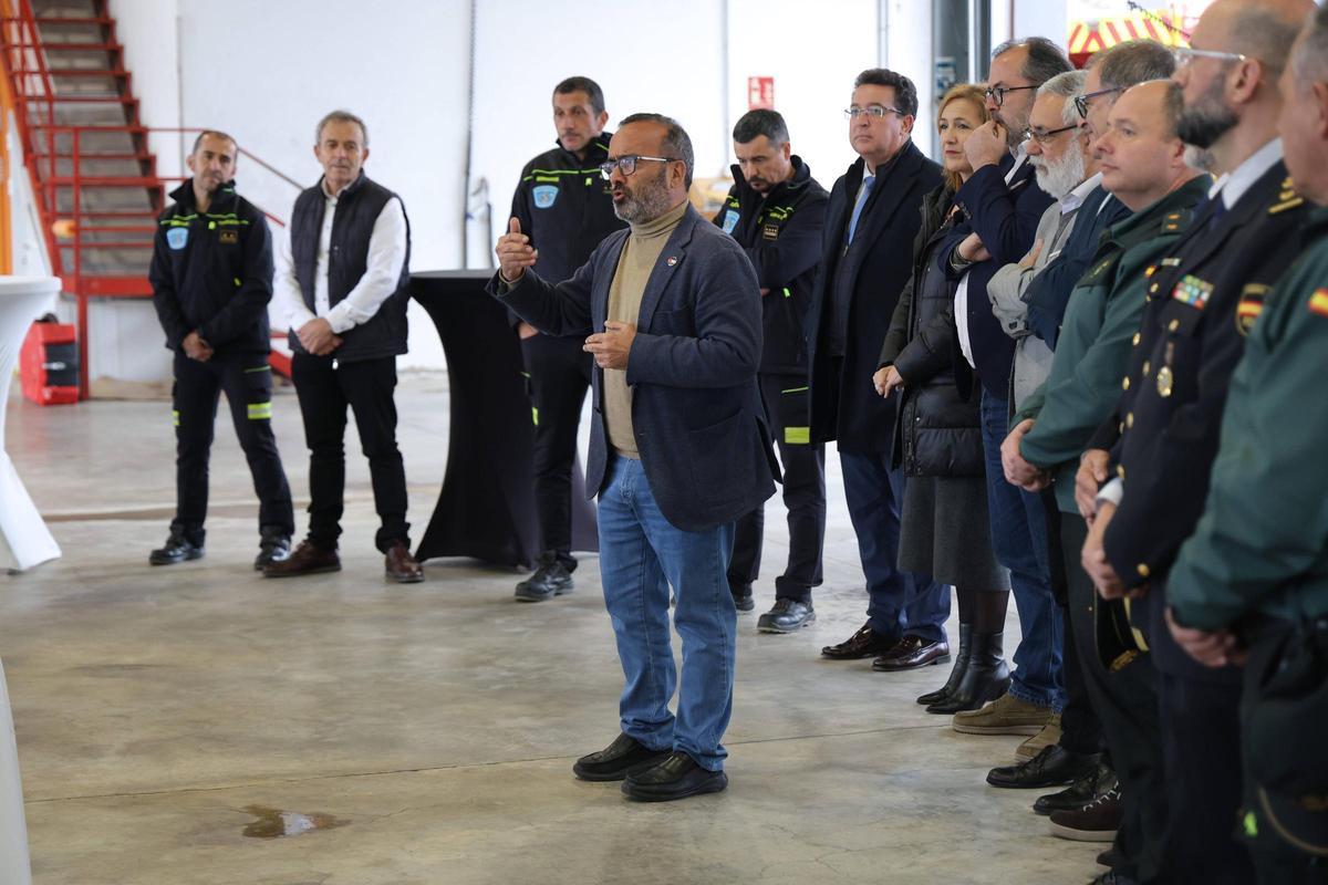 El SEPEI de Cáceres celebra el acto en honor a San Juan de Dios y reconoce la labor de los bomberos