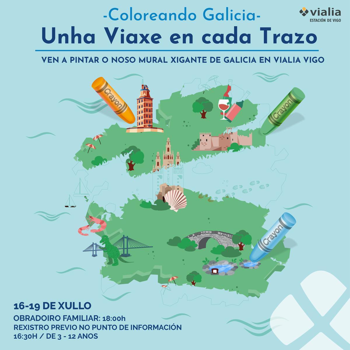 La actividad organizada por Vialia Vigo.