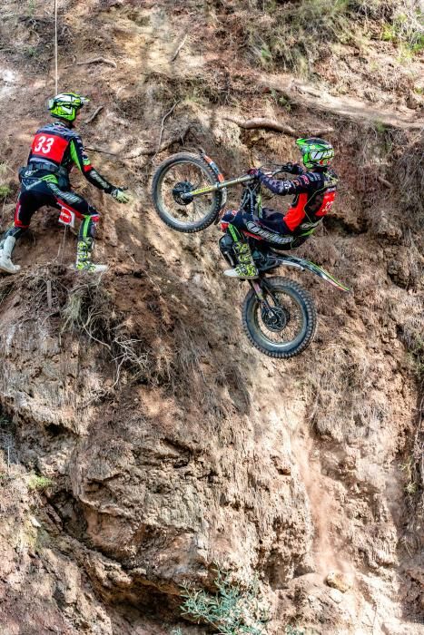 Bou se luce en el Mundial de Trial de La Nucía.