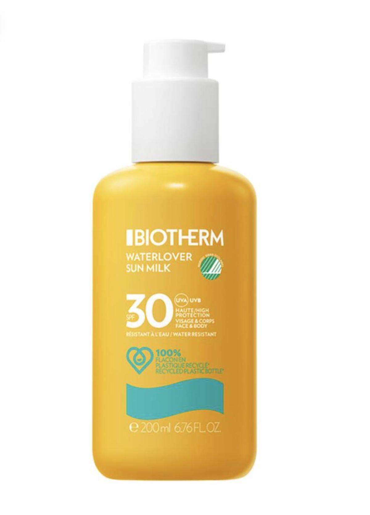Biotherm Waterlover Sun Milk SPF de graduación 30