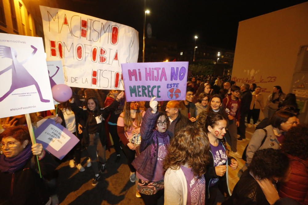 Manifestación 8M en Elche