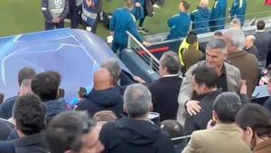 Joan Laporta aparece en el palco de Spotify Camp Nou