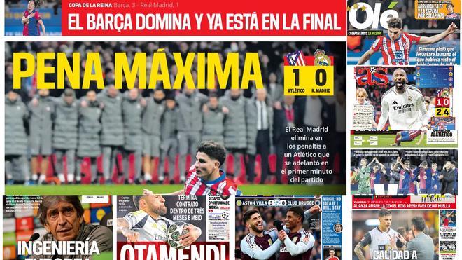 Estas son las portadas de la prensa deportiva de hoy, jueves 13 de marzo