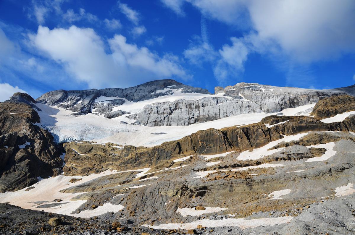 Glaciar en Monte Perdido.