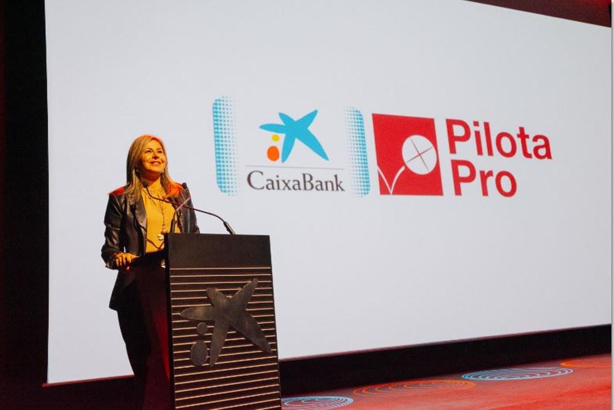 Olga García, representant de CaixaBank.