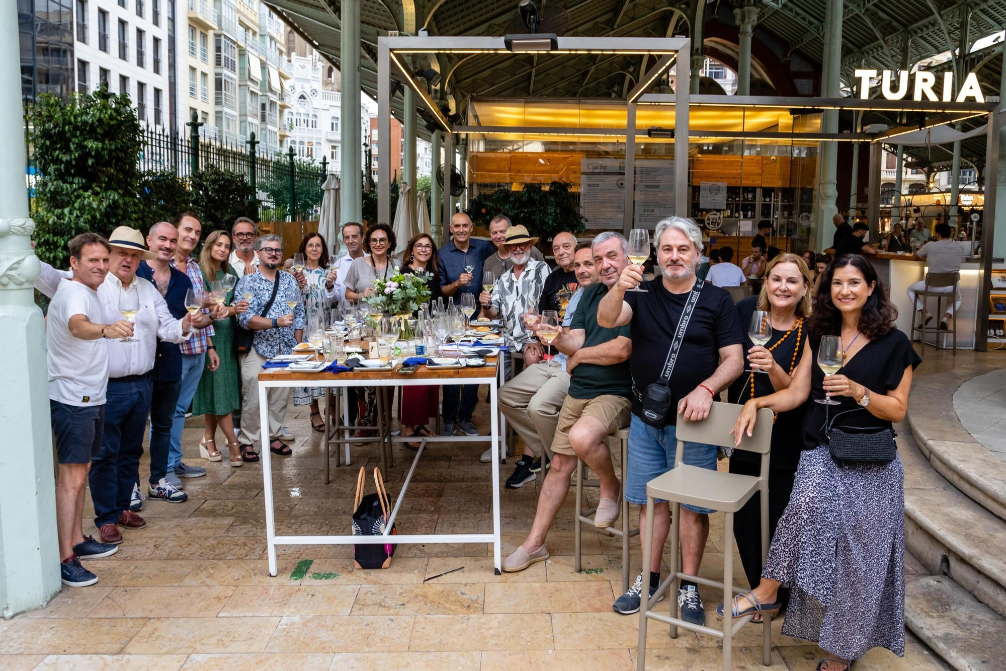 Participantes de la cata.