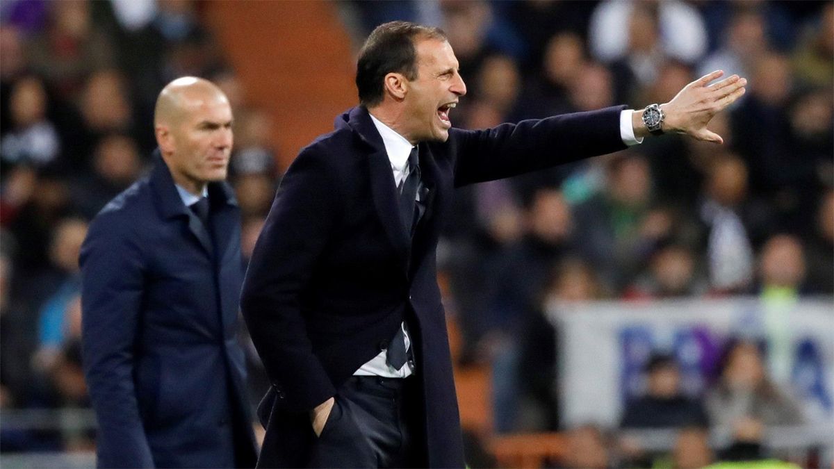 Allegri puede reemplazar a Zidane en el banquillo madridista