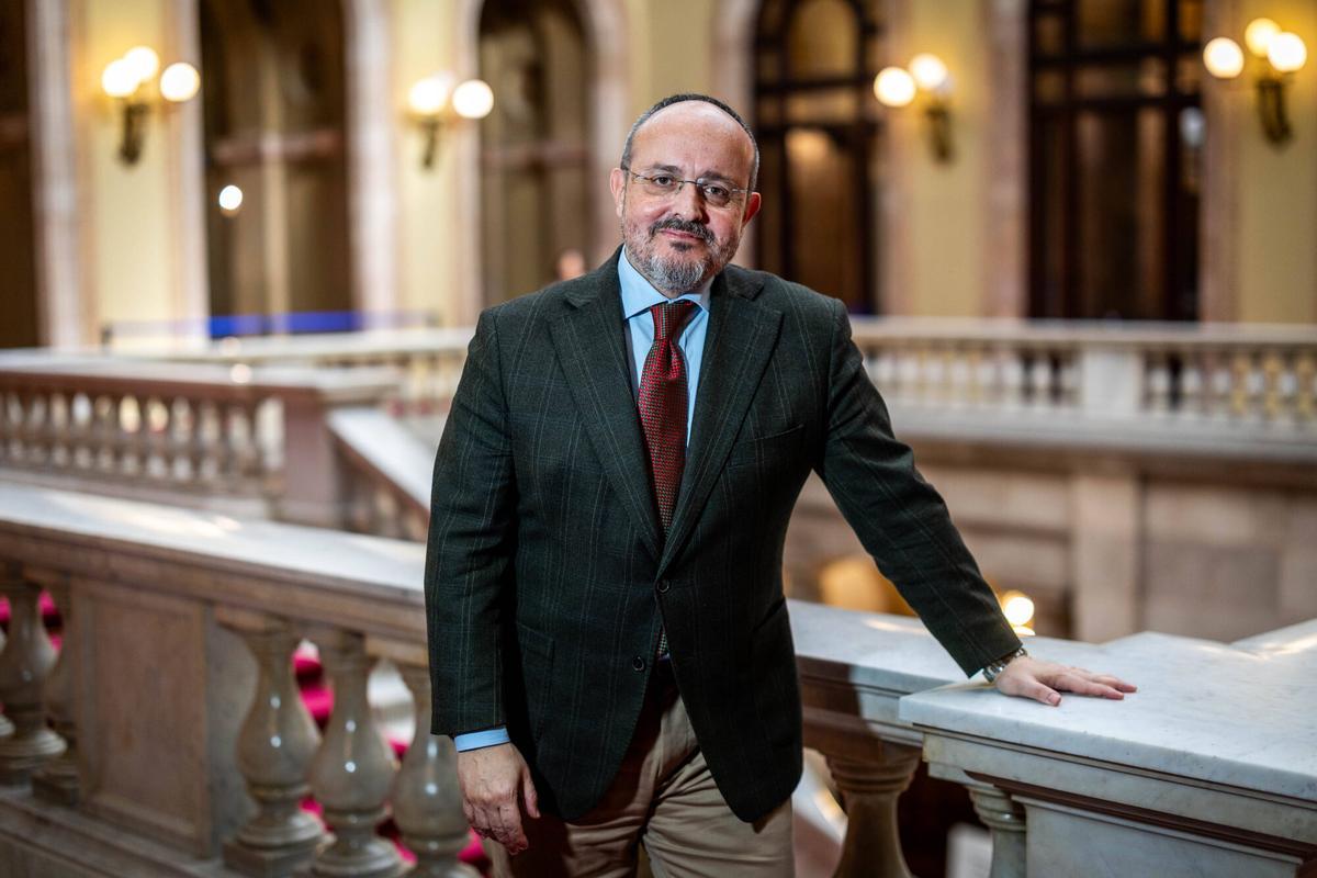 Alejandro Fernández,líder del PP catalán.