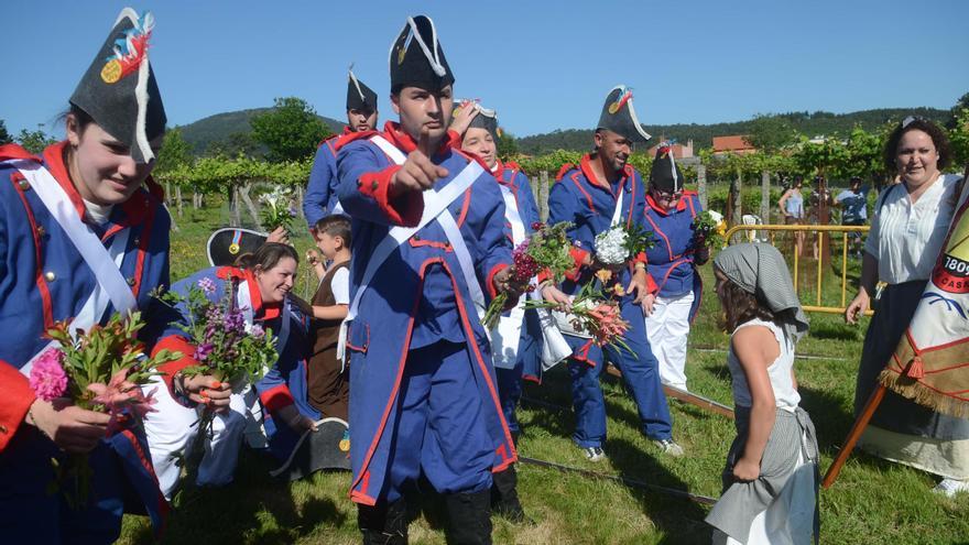 Las tropas de Napoleón ya se acercan a Valga