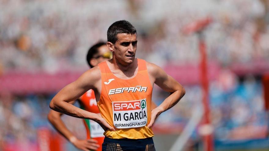 Mariano García, fuera de la final de 1.500 del Europeo de Birmingham
