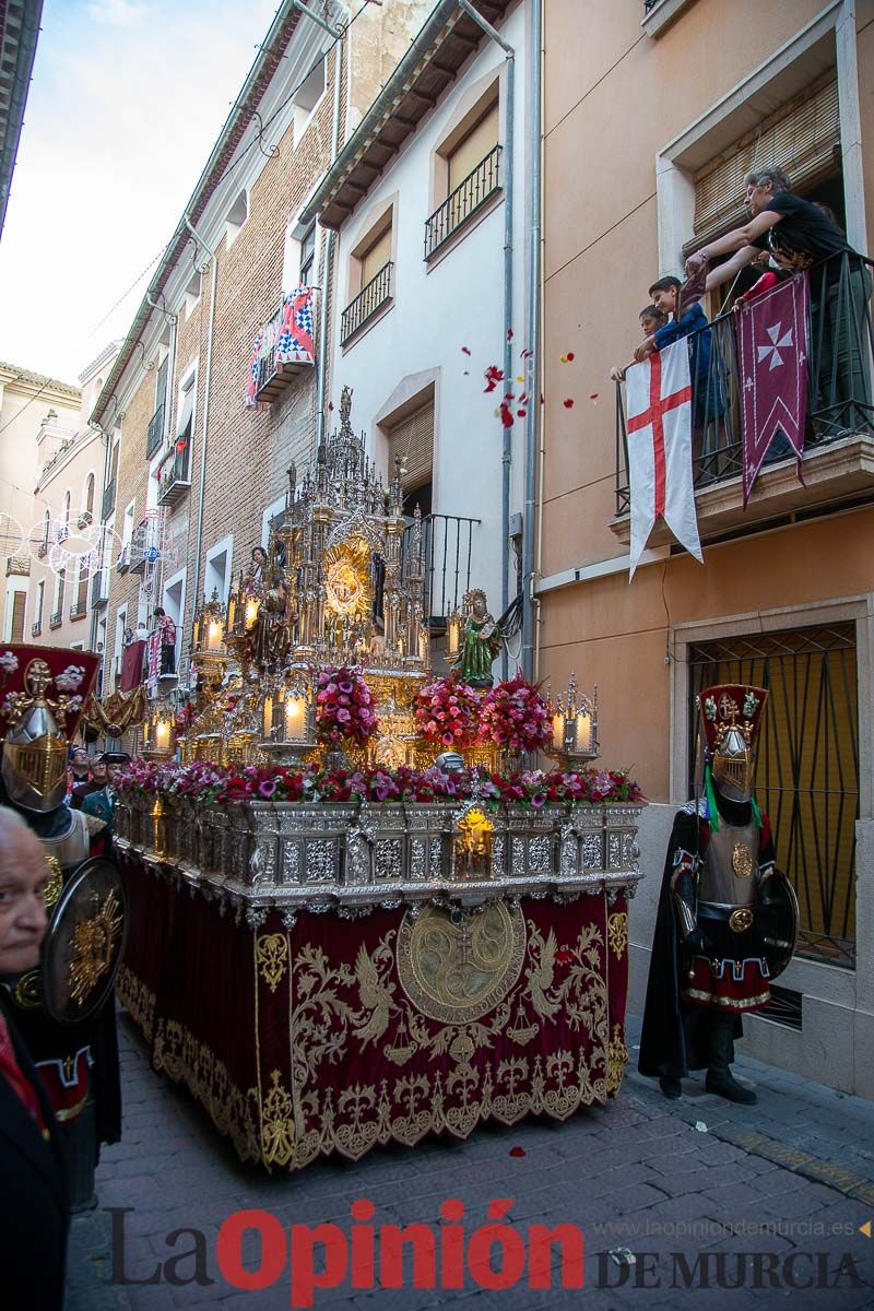 Procesión del Baño y parlamento en las Fiestas de Caravaca