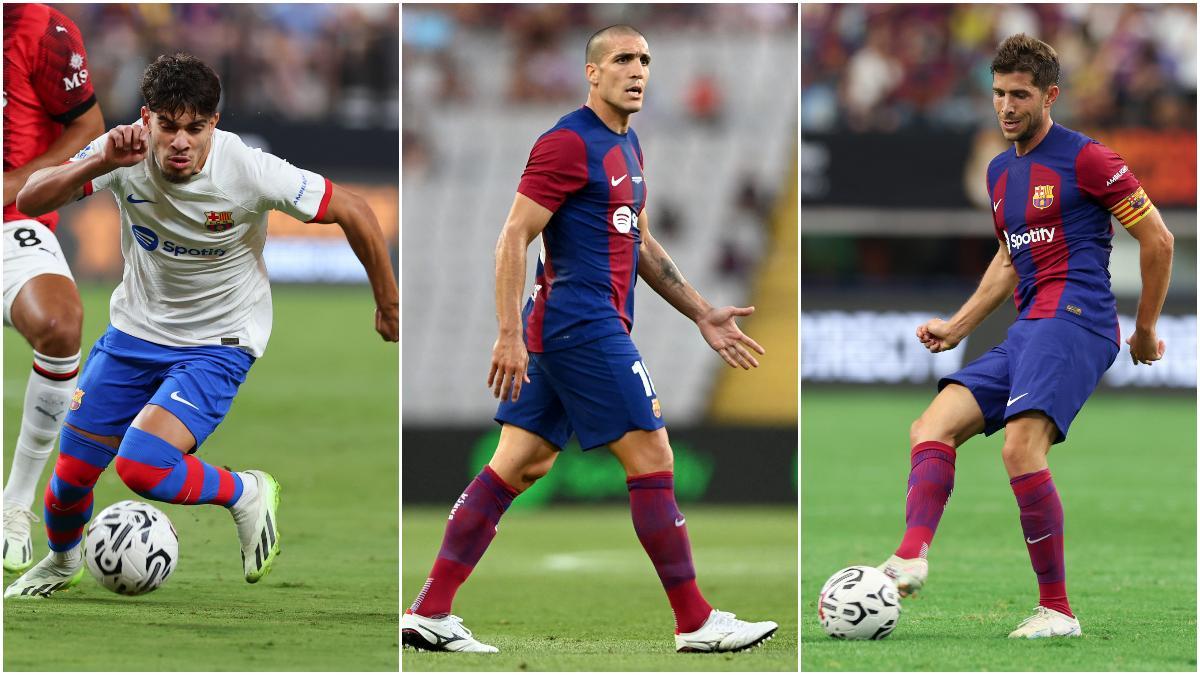 Los tres nuevos inscritos del FC Barcelona