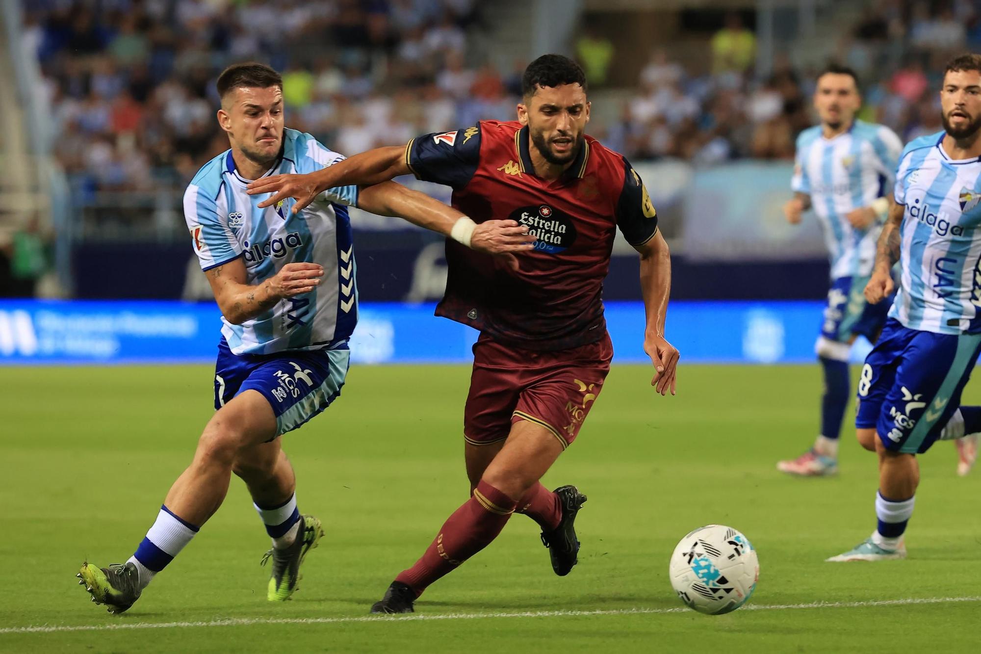 Las mejores imágenes del Málaga 3- Deportivo 0