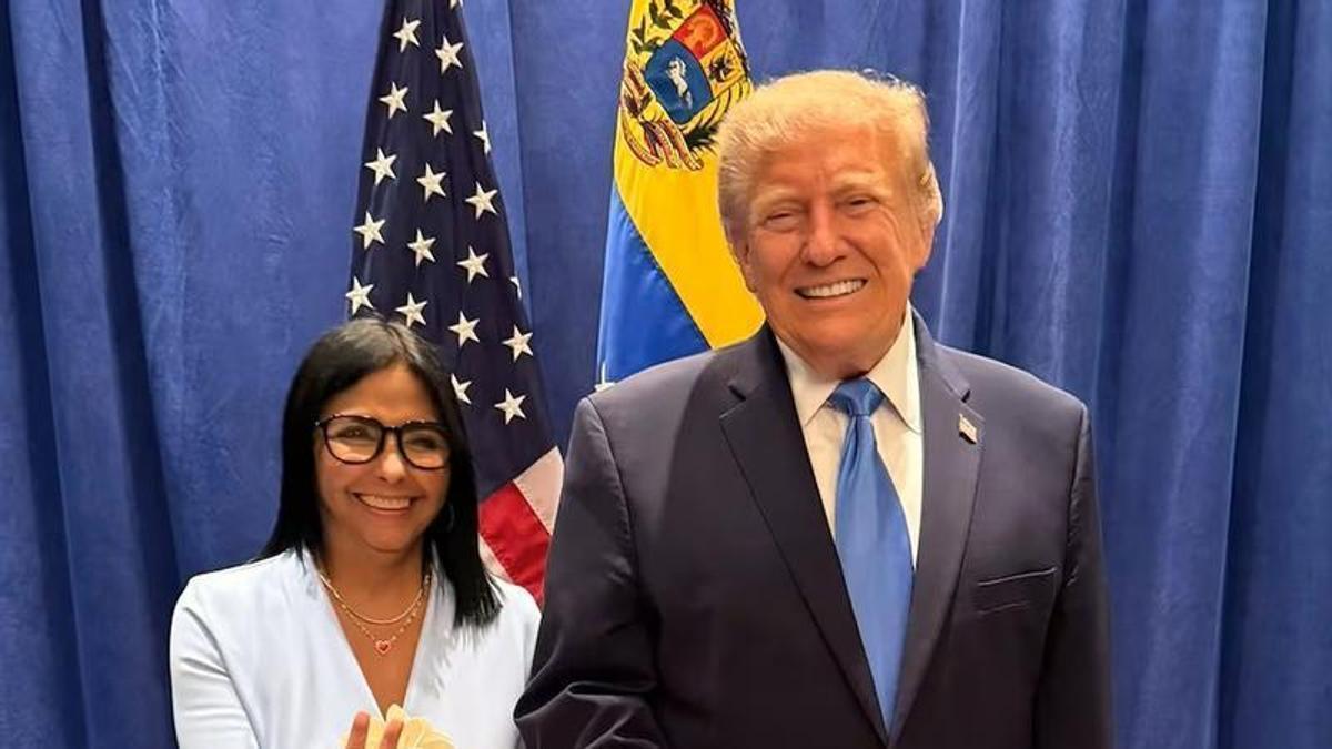 Trump y Rodríguez sellaron su encuentro en Nueva York con sonrisas y acuerdos políticos