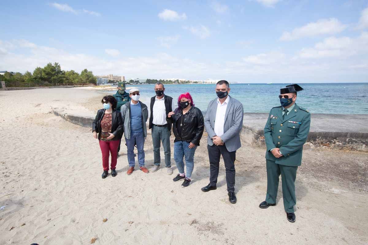 Sant Josep inicia la retirada de 156 muertos del fondo de la bahía