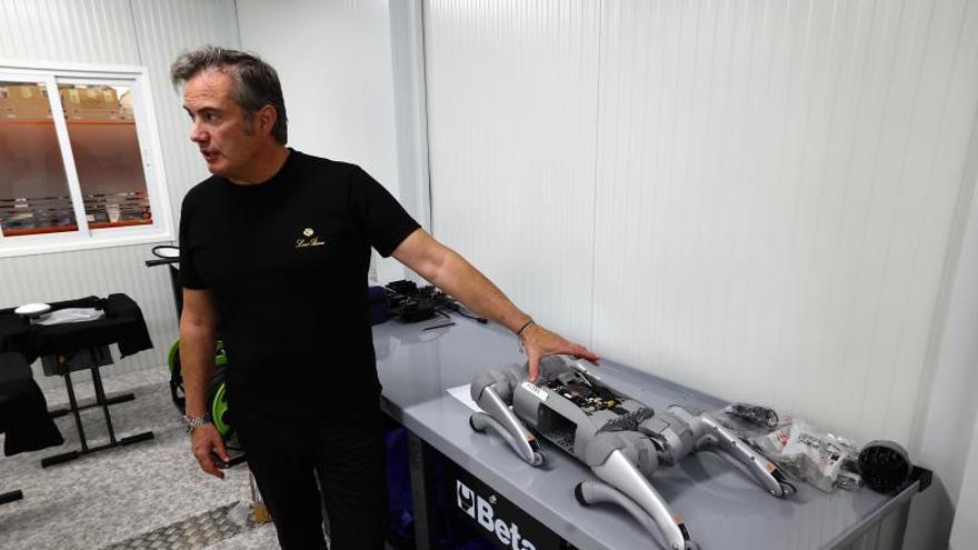 Una empresa aragonesa desarrolla un tejido que hace invisibles a soldados y tanques frente a los drones