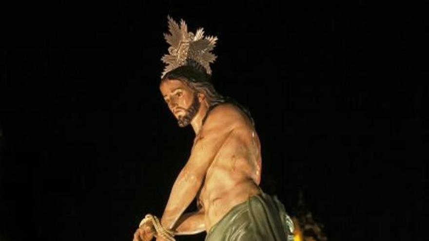 Cristo &#039;amarrao&#039; a la columna