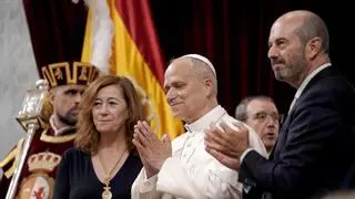 Armengol cita a Ramon Llull en la visita del Papa al Congreso: "La justicia te proporcionará paz, y también trabajos"