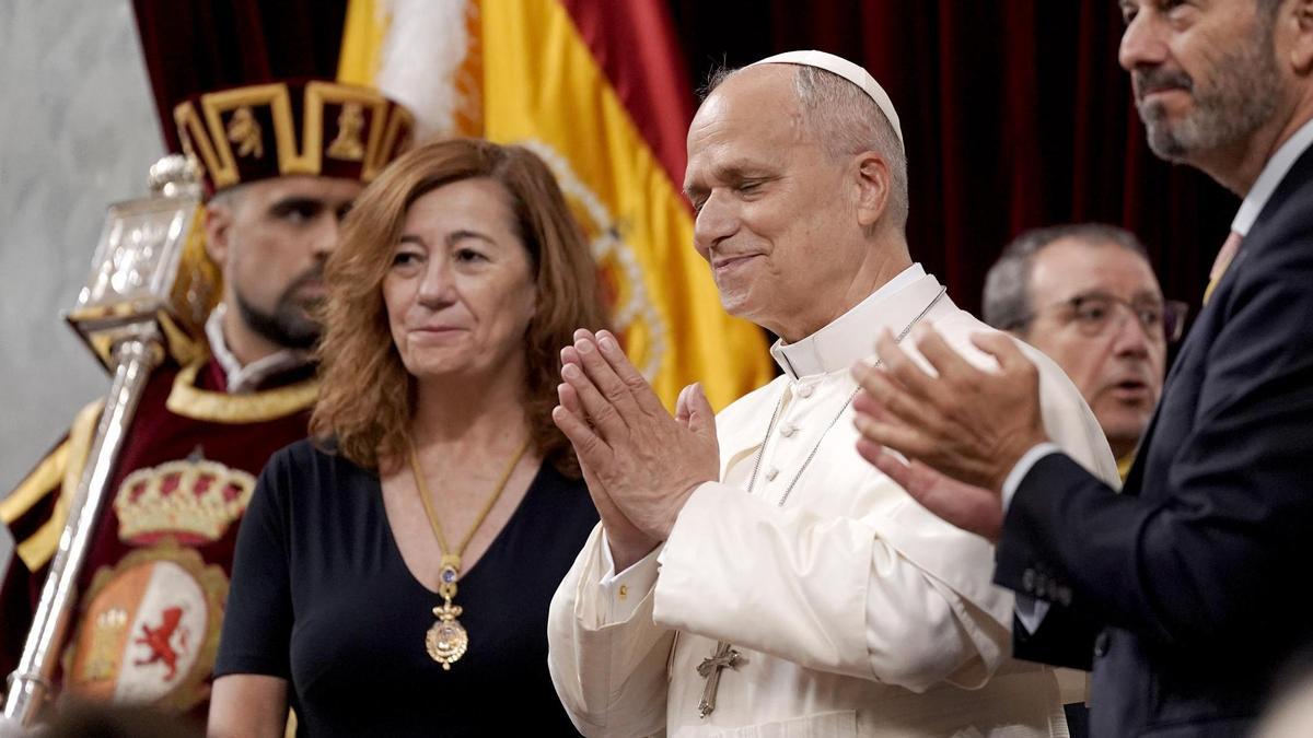Armengol sobre la IA hace referencia a la encíclica del papa: "Que su razón de ser sea la búsqueda de la dignidad de todas las personas, el bien de los pueblos y no el enriquecimiento de unos pocos"