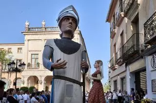 La fiesta del Corpus Christi celebrada en las calles del centro histórico de Gandia