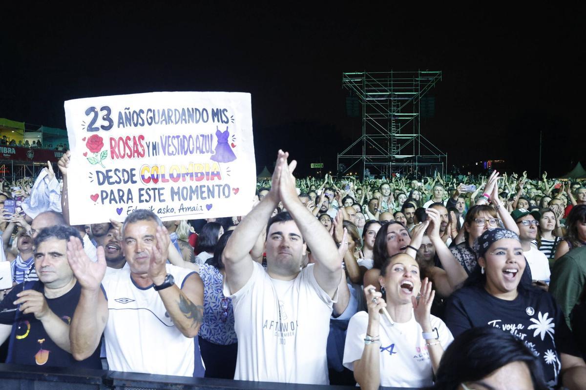 Así fue el concierto de "La Oreja de Van Gogh" en Gijón