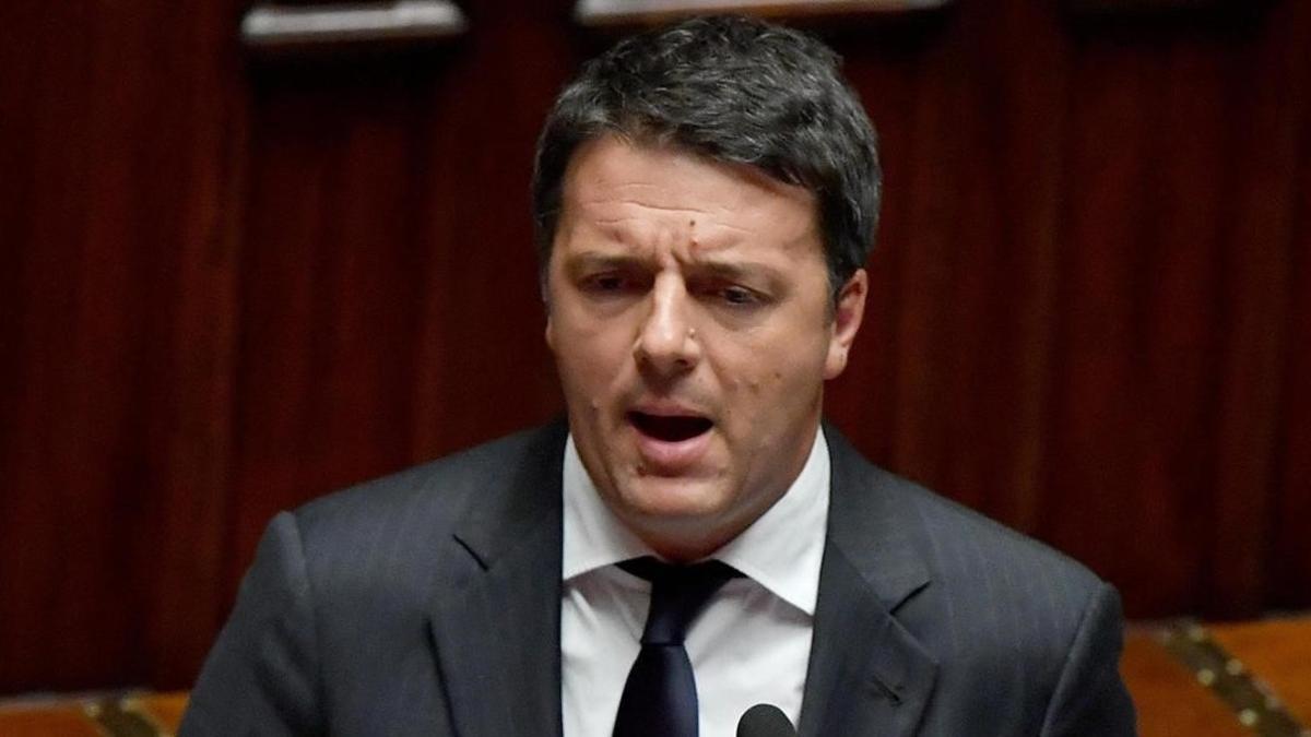 Renzi habla en la Cámara de Diputados en Roma, el 9 de noviembre.