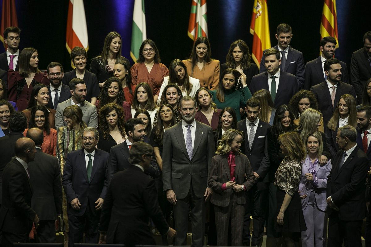 El rey Felipe VI preside en Barcelona la entrega de despachos a los nuevos jueces