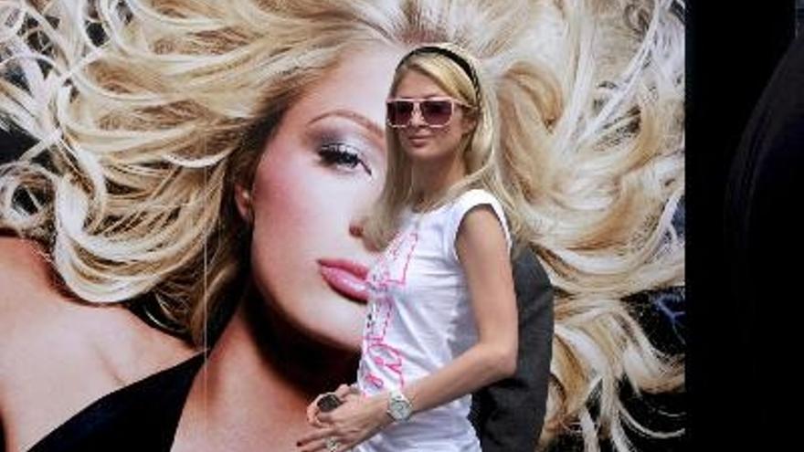 Imagen de archivo de Paris Hilton en el Concurso Internacional de Belleza ´Cosmoprof´, en Italia.