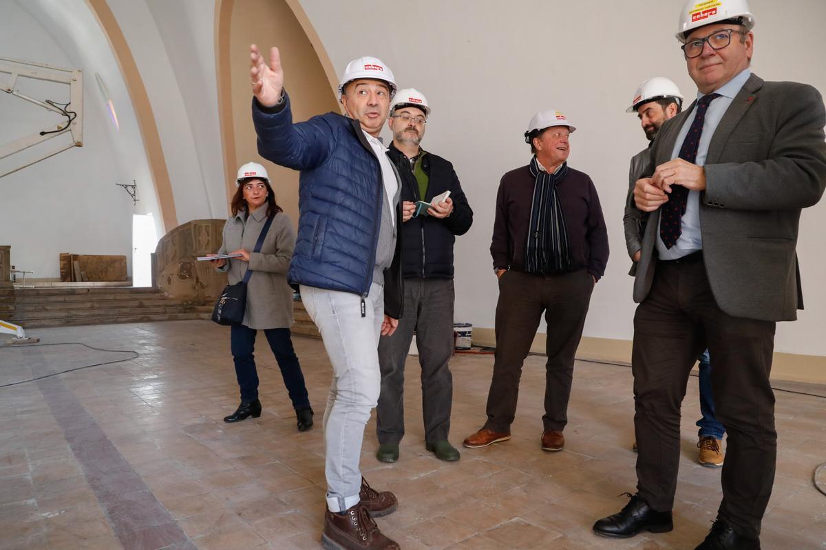 Las obras de conservación de la iglesia de San Juan, a paso acelerado