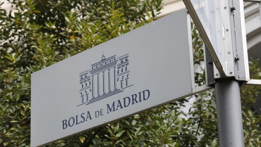 La Bolsa de Madrid.