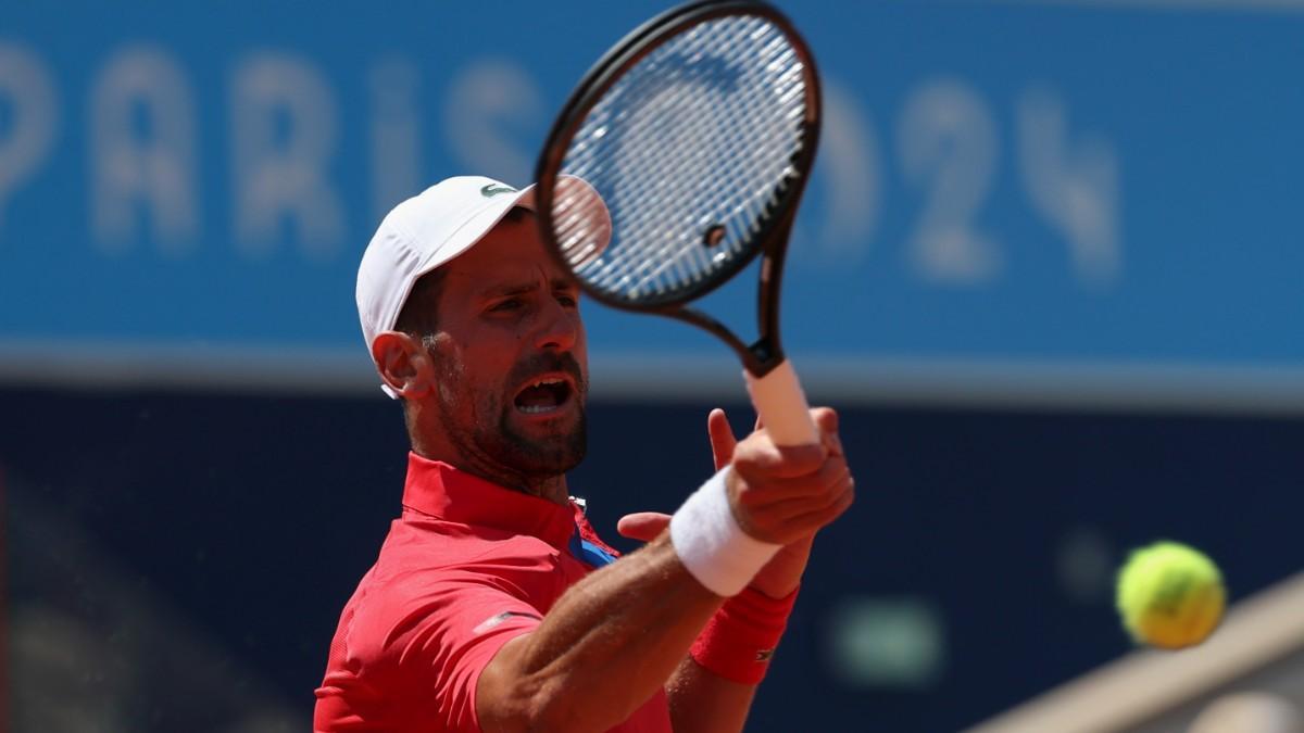 Novak Djokovic, durante los Juegos Ol赤mpicos de Par赤s