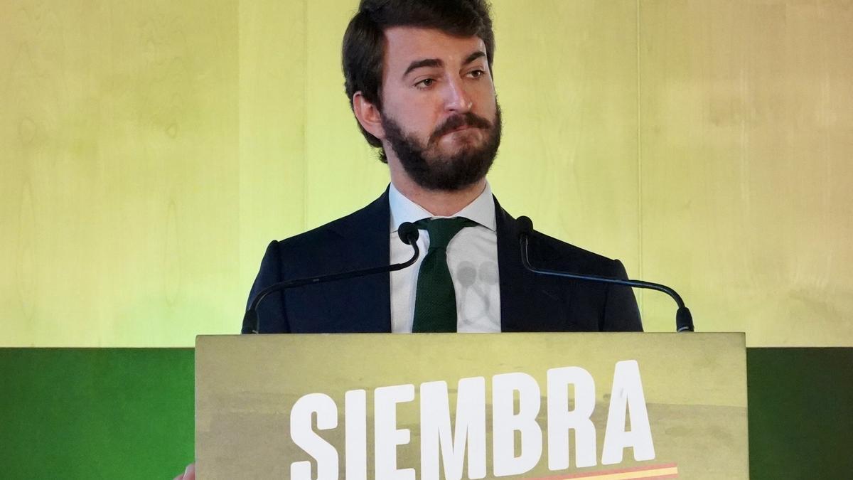 García-Gallardo, durante una rueda de prensa.