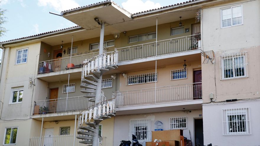 Viviendas de San Ignacio de Loyola, con sus escaleras exteriores y galerías. Foto: ECG