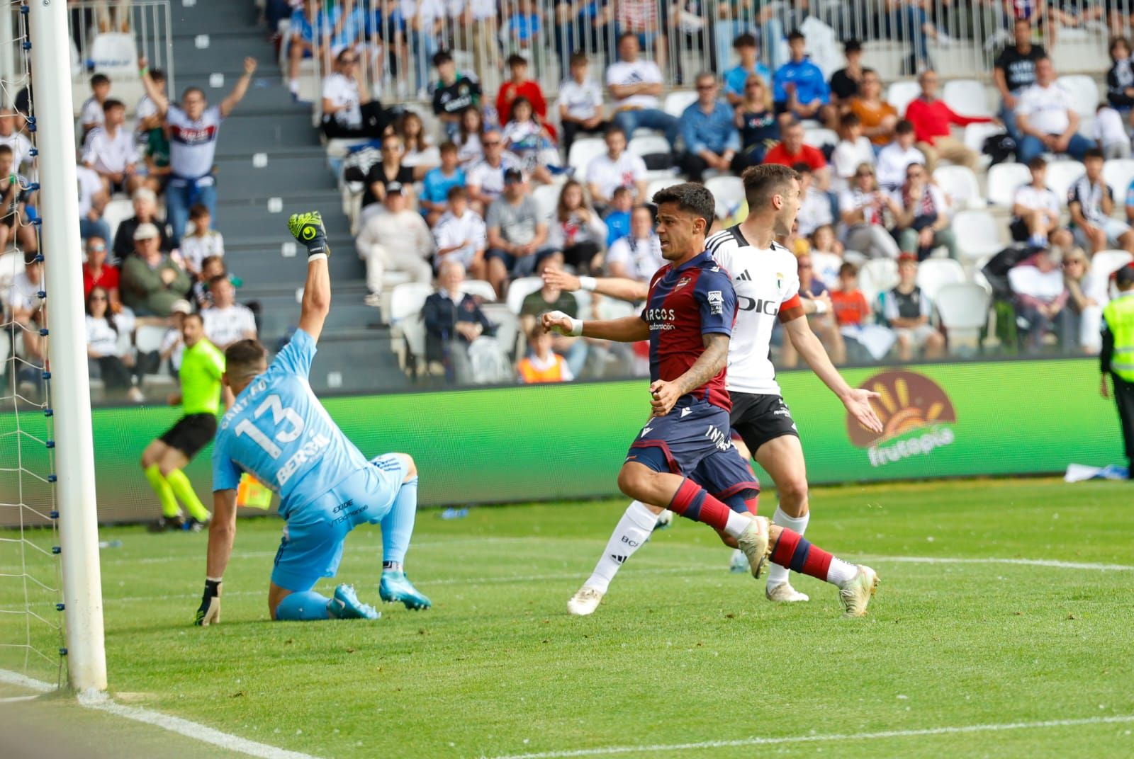 Así se ha vivido el Burgos-Levante UD