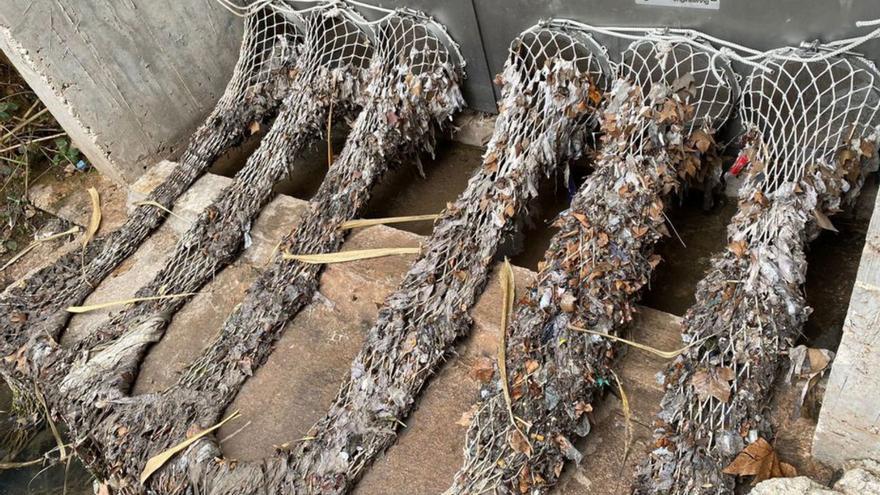 Les malles a col·lectors de Sant Fruitós han retingut 150 quilos de deixalles