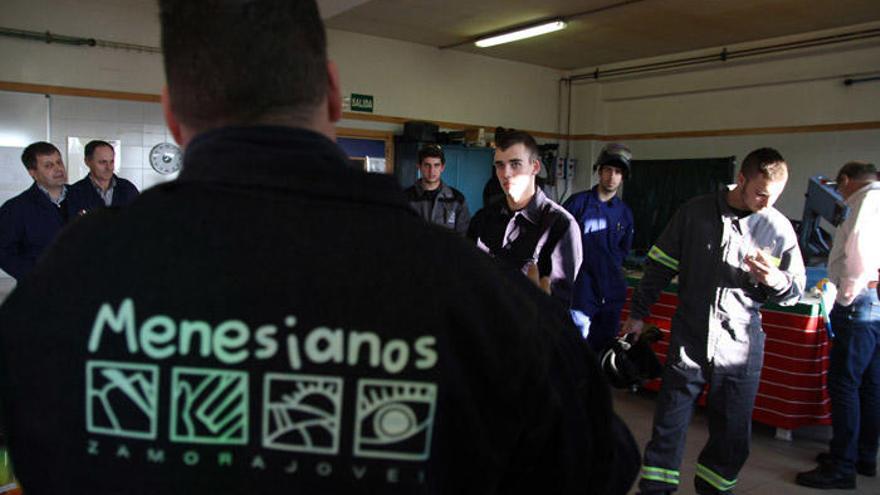 Aula-taller en la que se imparten clases de soldadura en el Centro Menesiano Zamora Joven. |